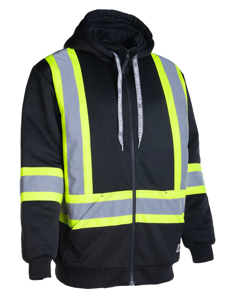 Hi-Viz Hoodie - Quilted