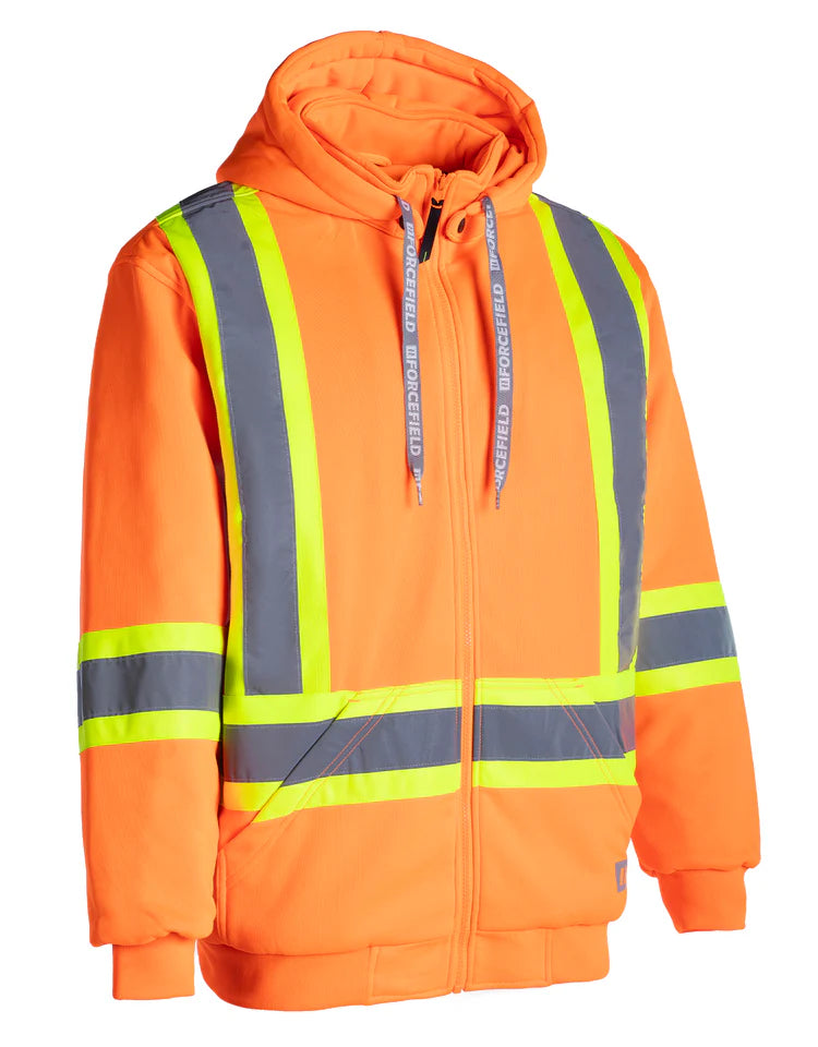 Hi-Viz Hoodie - Quilted