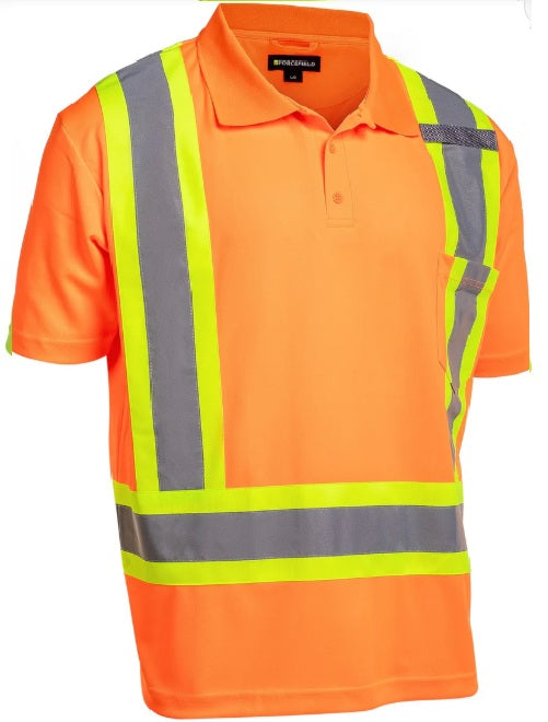 Forcefield Hi-Vis Ultra Soft Polo Tee