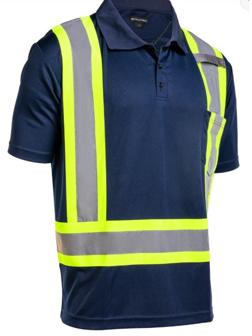 Forcefield Hi-Vis Ultra Soft Polo Tee