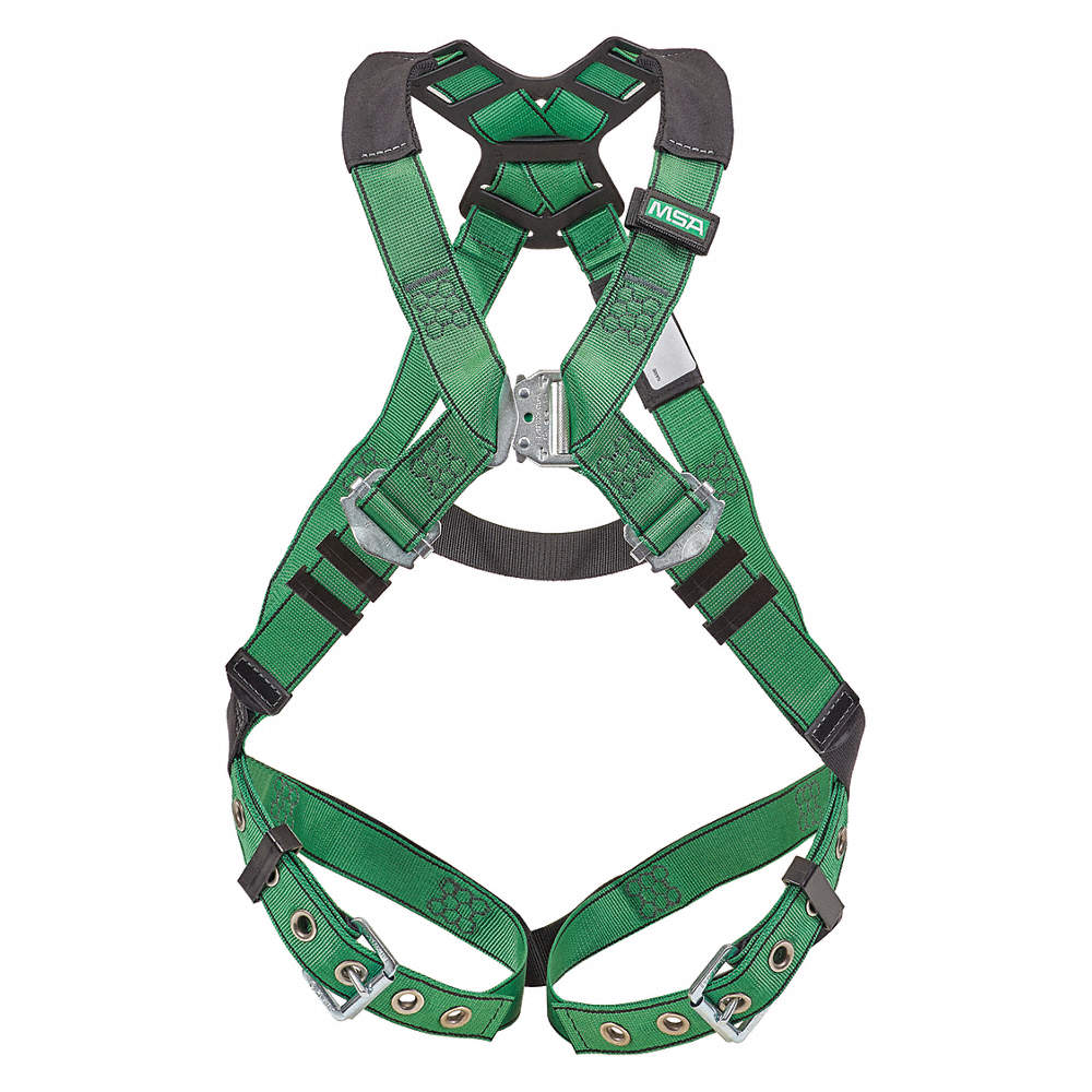 FALL PROTECTION HARNESS, VEST, QUICK-CONNECT/TONGUE, MATING, M, 400 LB CAPACITY